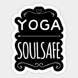 Yoga Soulsafe Gift For Yoga Lovers Sticker